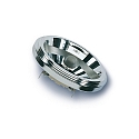 6 St�ck RADIUM QRB111, 12 Volt, Skylight mit Reflektor silber, Sockel G53 3000 Std.