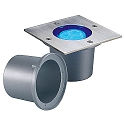 Wetsy PowerLED Einbauleuchte quadratische Blende blaue LED