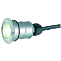Power Trail-Lite Blende Edelstahl mit Glaseinsatz PowerLED wei�