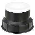 DASAR WHITE, Bodeneinbauleuchte, rund, weisses Acryl, LED, weiss 