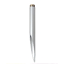 Endst�ck/ Erdspie� schr�g silber-grau