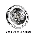 3er Set QRB111 Reflektorlampe 2700K warmwei�