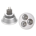 MR16 PowerLED 3x 1 Watt wei�