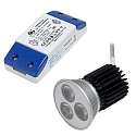 LED-RELAMPING-KIT, MR16 3x3W mit 700mA Treiber,