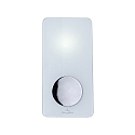 Villeroy & Boch  Wandleuchte London  eckig klein Metall chrom, Glas wei�