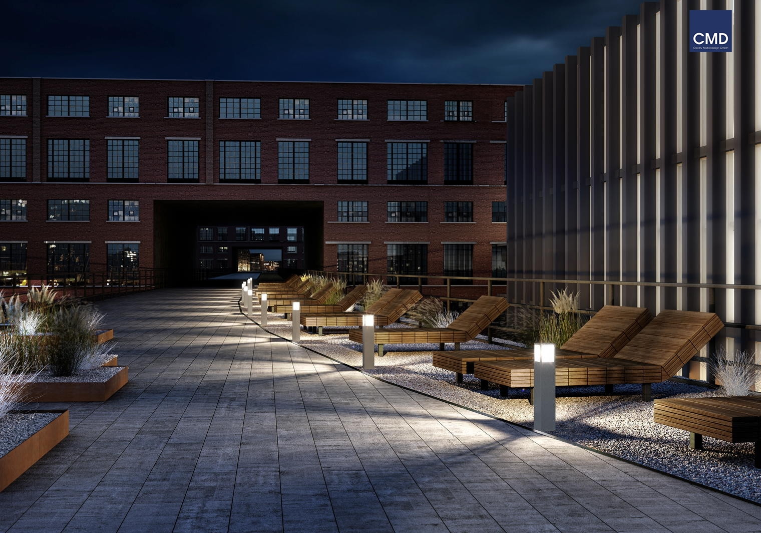 CMD Creative Metalldesign Outdoor Stehleuchte, IP54, eckig, Höhe 65cm, E27 max. 15W, Aluminium / Opalglas, anthrazit CMD Creative Metalldesign Outdoor Stehleuchte, IP54, eckig, Höhe 65cm, E27 max. 15W, Aluminium / Opalglas, anthrazit