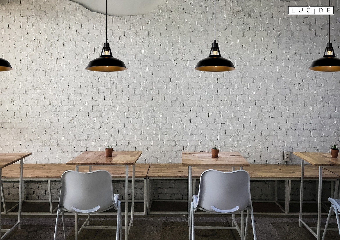 Lucide pendant luminaire BRASSY BIS round E27 IP20, black Lucide pendant luminaire BRASSY BIS round E27 IP20, black