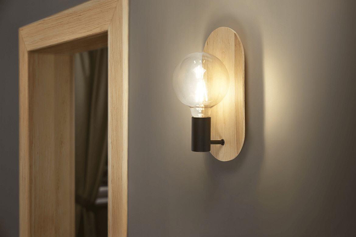 Ledvance DECOR WOOD WALL BK WD E27 Ledvance DECOR WOOD WALL BK WD E27