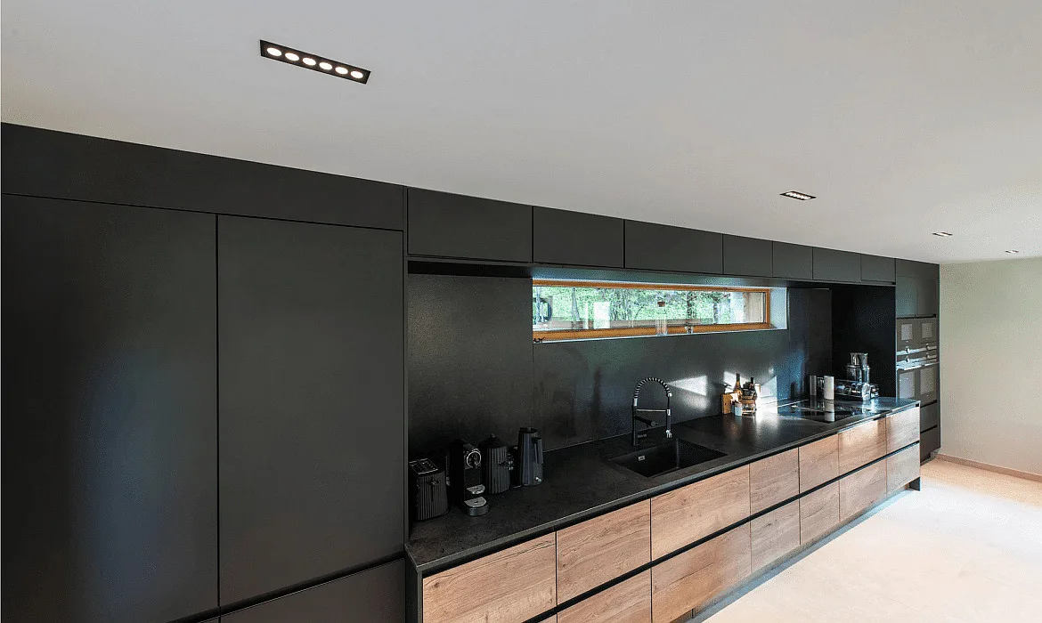 SLV Deckeneinbauleuchte MILANDOS 6, 45°, 3000K, schwarz SLV Deckeneinbauleuchte MILANDOS 6, 45°, 3000K, schwarz