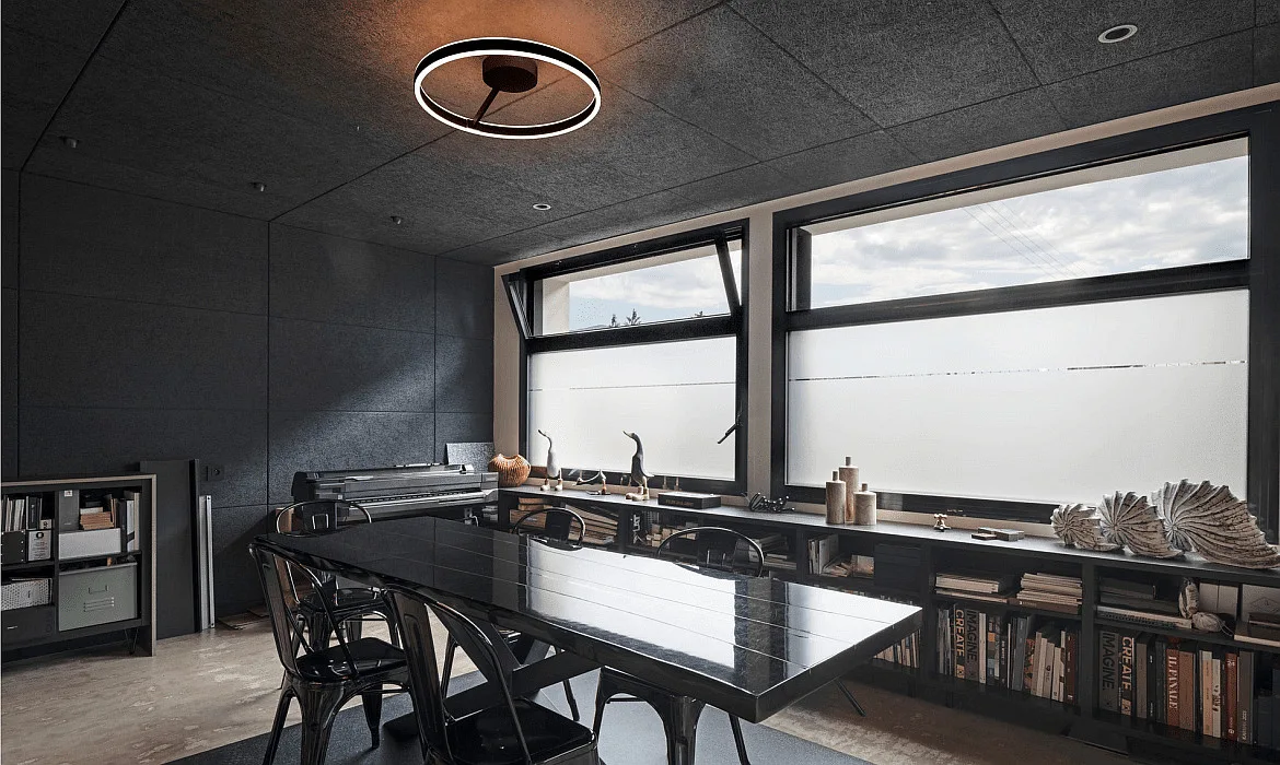 SLV LED Wand- und Deckenleuchte ONE DALI, Up/Down, Ø 60cm, 23W 2700/3000K (CCT Switch) 130°, DALI dimmbar, schwarz SLV LED Wand- und Deckenleuchte ONE DALI, Up/Down, Ø 60cm, 23W 2700/3000K (CCT Switch) 130°, DALI dimmbar, schwarz