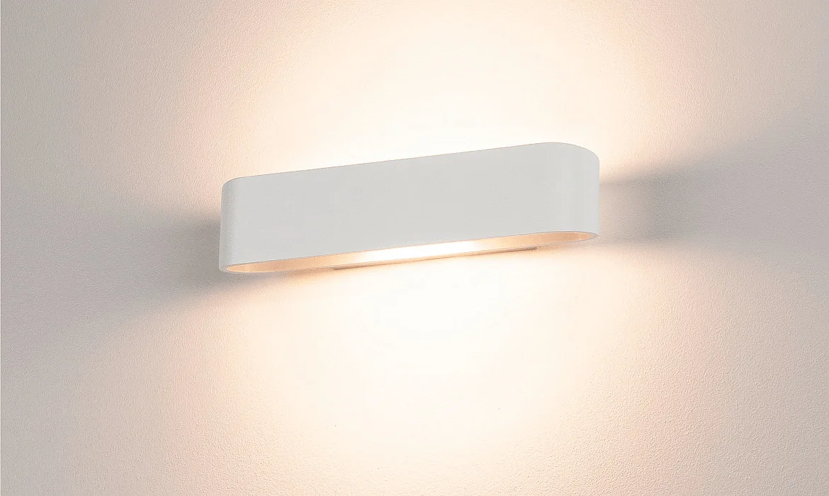 SLV Wandleuchte OSSA 300, R7s 118mm, QT-DE12 max.120W, Oval, Up/Down, Weiß SLV Wandleuchte OSSA 300, R7s 118mm, QT-DE12 max.120W, Oval, Up/Down, Weiß
