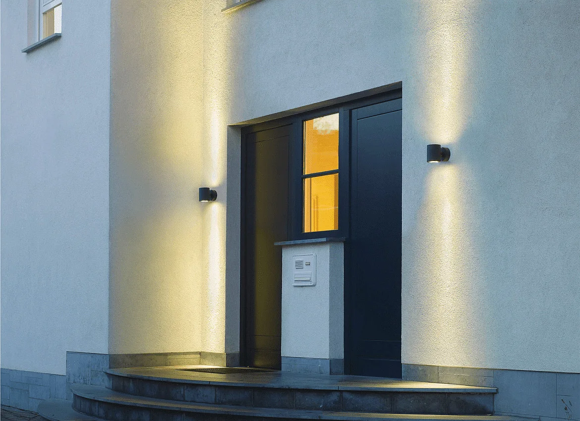 SLV Outdoor Wandleuchte SITRA WALL UP/DOWN, IP44, 2x GX53 TCR-TSE max. 9W, starr, anthrazit SLV Outdoor Wandleuchte SITRA WALL UP/DOWN, IP44, 2x GX53 TCR-TSE max. 9W, starr, anthrazit