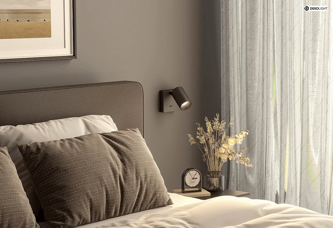 Deko-Light Leseleuchte CAN TILT SQUARE, IP20, GU10, eckige Basis mit Schalter, verstellbarer Kopf, schwarz Deko-Light Leseleuchte CAN TILT SQUARE, IP20, GU10, eckige Basis mit Schalter, verstellbarer Kopf, schwarz
