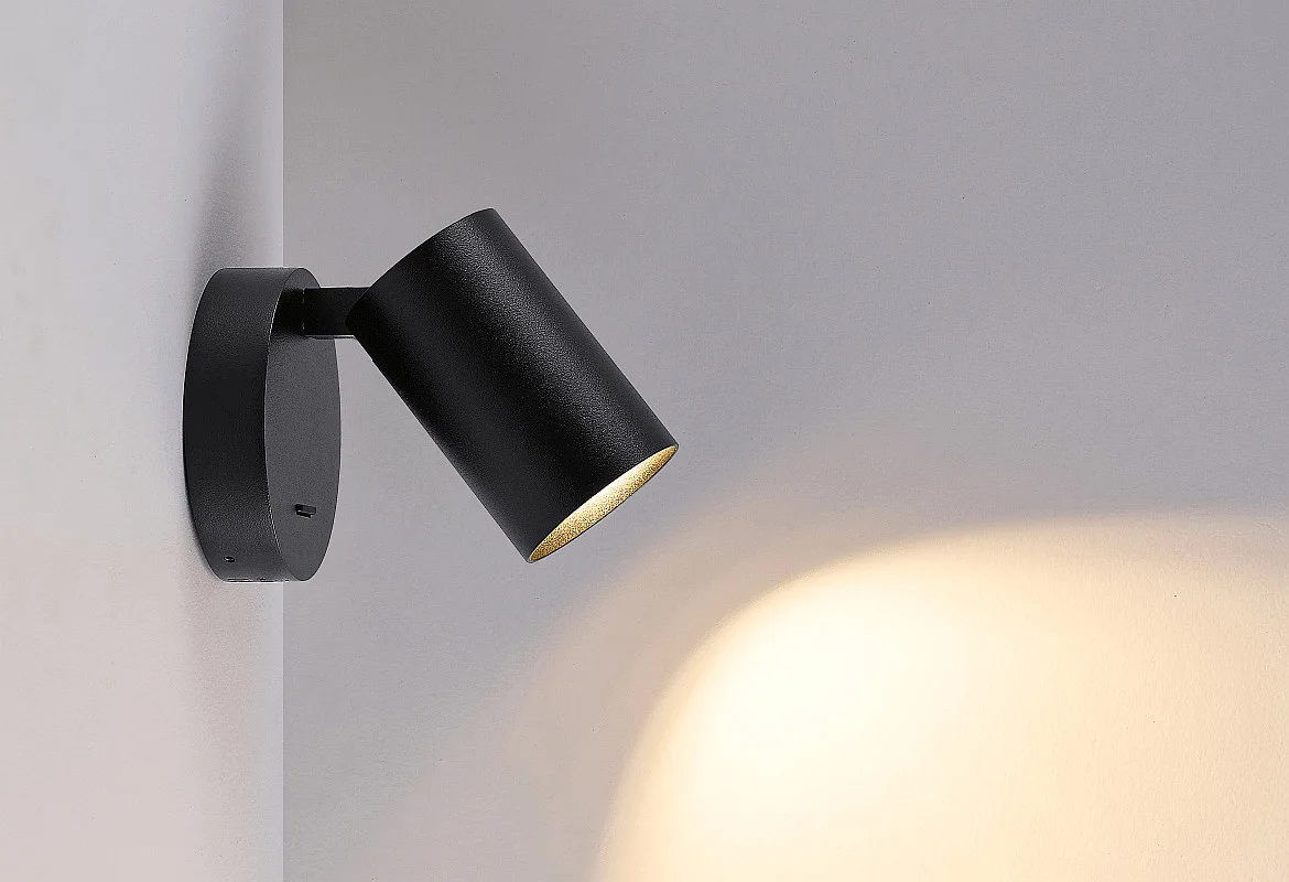 Deko-Light Leseleuchte CAN TILT ROUND USB BASE MIX‘N MATCH 1/3, IP20, GU10, runde Basis mit USB A+C Port + Schalter, ohne Schirm, schwarz Deko-Light Leseleuchte CAN TILT ROUND USB BASE MIX‘N MATCH 1/3, IP20, GU10, runde Basis mit USB A+C Port + Schalter, ohne Schirm, schwarz