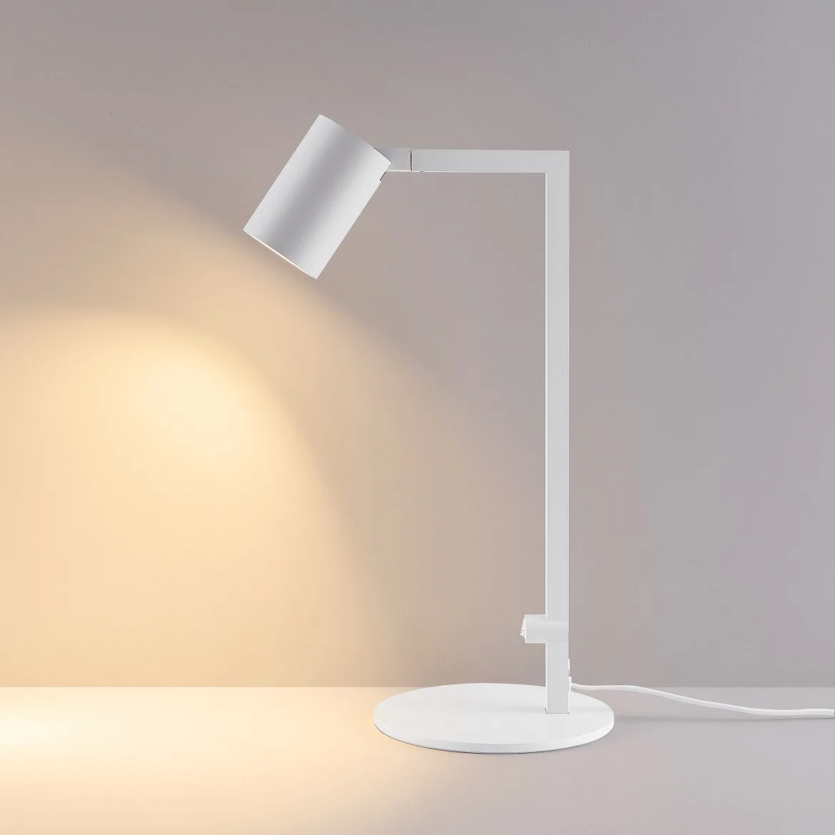 Deko-Light Tischleuchte CAN TILT BASE MIX'N MATCH 1/3, IP20, GU10, mit Kippschalter + Eurostecker-Kabel, ohne Schirm, weiß Deko-Light Tischleuchte CAN TILT BASE MIX'N MATCH 1/3, IP20, GU10, mit Kippschalter + Eurostecker-Kabel, ohne Schirm, weiß