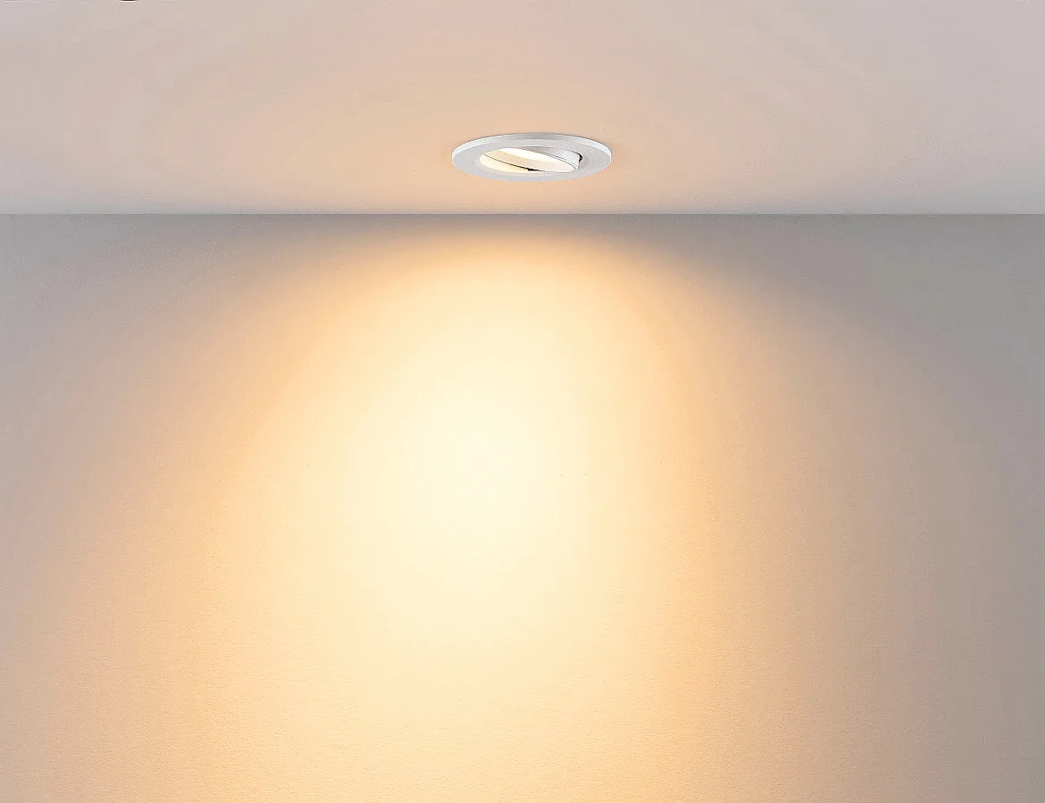 Deko-Light LED Einbaustrahler SURTUR TILT 68 DTW, IP44 IK06, Ø 8.5cm, 6W 1800-2700K 430lm 40°, CRi>90, Dim-To-Warm, schwenkbar, weiß Deko-Light LED Einbaustrahler SURTUR TILT 68 DTW, IP44 IK06, Ø 8.5cm, 6W 1800-2700K 430lm 40°, CRi>90, Dim-To-Warm, schwenkbar, weiß