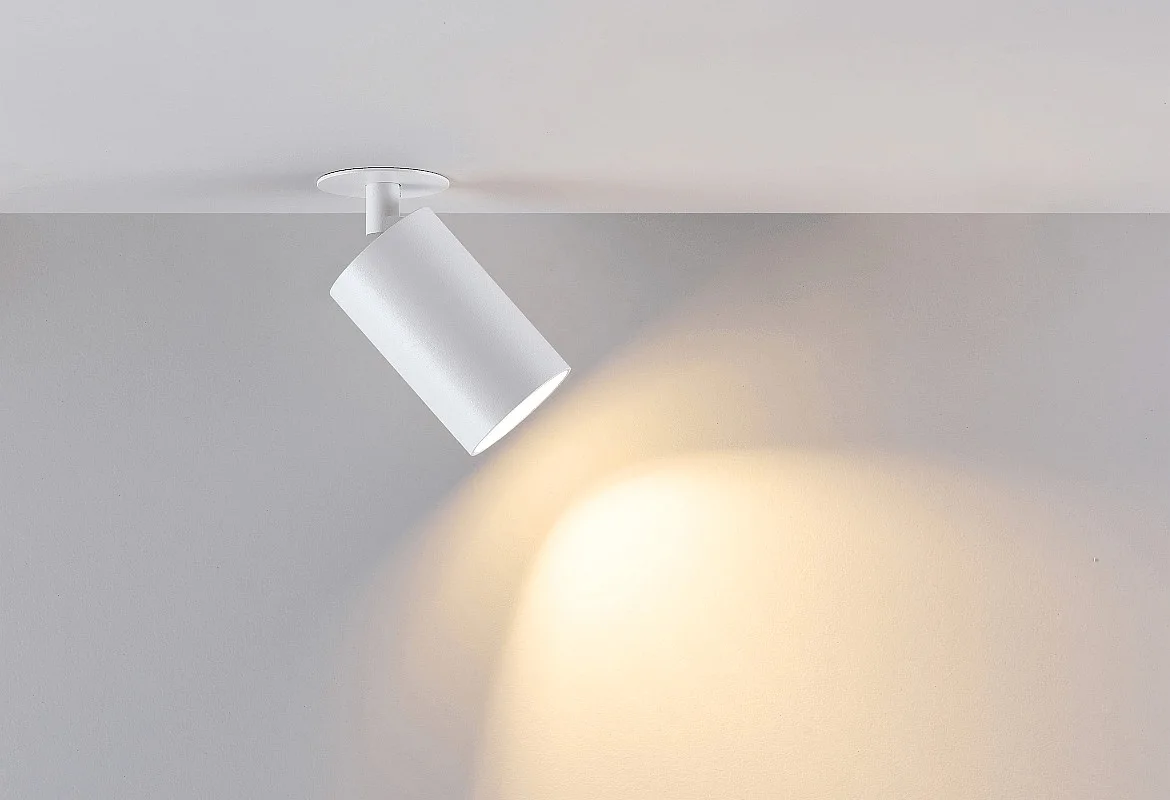 Deko-Light Einbaustrahler CAN TILT ROUND SINGLE, IP20, rund, 1-flammig, GU10, kardanisch, weiß Deko-Light Einbaustrahler CAN TILT ROUND SINGLE, IP20, rund, 1-flammig, GU10, kardanisch, weiß