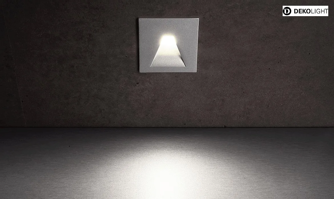 Deko-Light Zubehör für LED Wand-Einbauleuchte ALWAID 2 - Abdeckung ECKIG Trapez, Aluminium Deko-Light Zubehör für LED Wand-Einbauleuchte ALWAID 2 - Abdeckung ECKIG Trapez, Aluminium