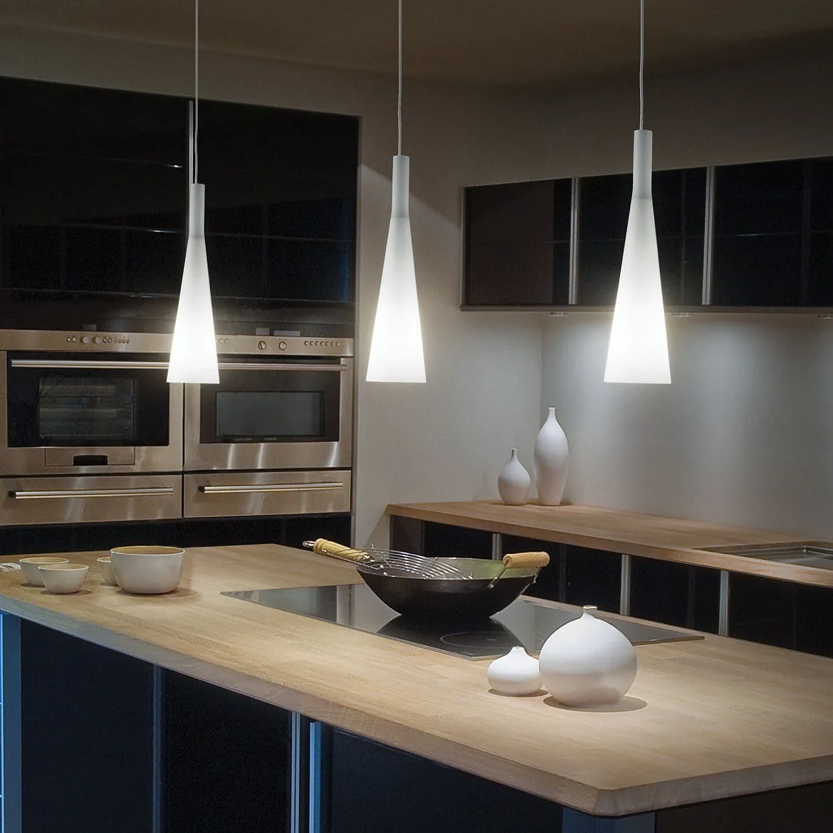 Ideal Lux Pendant luminaire MILK SP1, 1 flame, E27, white Ideal Lux Pendant luminaire MILK SP1, 1 flame, E27, white