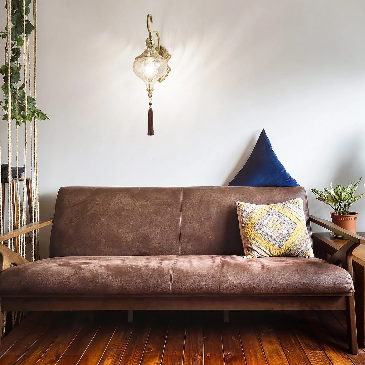 Ideal Lux Wandleuchte HAREM AP1, 1-flammig, E27, Antik-Messing Ideal Lux Wandleuchte HAREM AP1, 1-flammig, E27, Antik-Messing