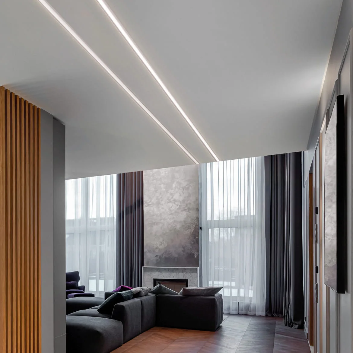 Ideal Lux Aufbau-Aluminiumprofil SLOT SURFACE FLAT 11mm inkl. Abdeckung + Montagekit, 200cm, Weiß Ideal Lux Aufbau-Aluminiumprofil SLOT SURFACE FLAT 11mm inkl. Abdeckung + Montagekit, 200cm, Weiß