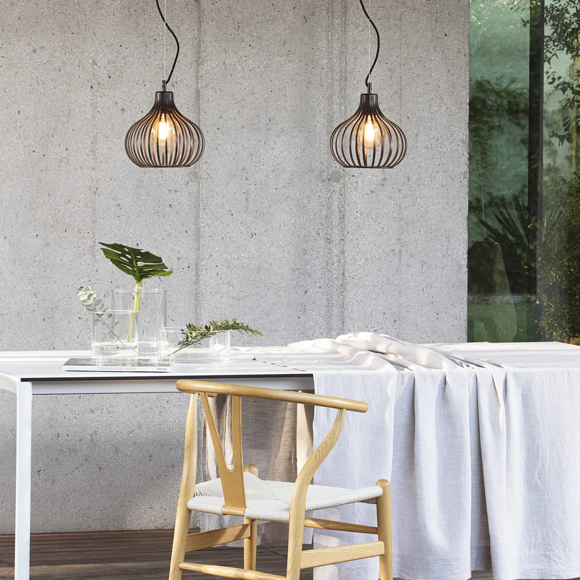Ideal Lux Pendant luminaire ONION MINI, Ø 23.5cm, E27 max. 60W, metallic brwon Ideal Lux Pendant luminaire ONION MINI, Ø 23.5cm, E27 max. 60W, metallic brwon