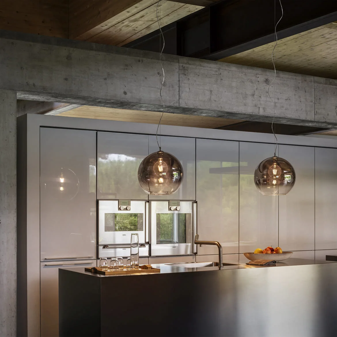 Ideal Lux Pendant luminaire NEMO, Ø 40cm, incl. E27 LED 3.2W 3000K, nuanced chrome Ideal Lux Pendant luminaire NEMO, Ø 40cm, incl. E27 LED 3.2W 3000K, nuanced chrome