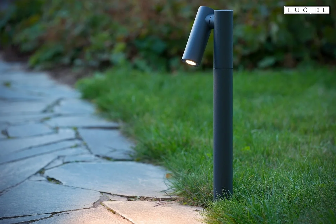 Lucide LED Outdoor Pollerleuchte TATUM, 1x4,5W, 3000K, IP65, Anthrazit Lucide LED Outdoor Pollerleuchte TATUM, 1x4,5W, 3000K, IP65, Anthrazit