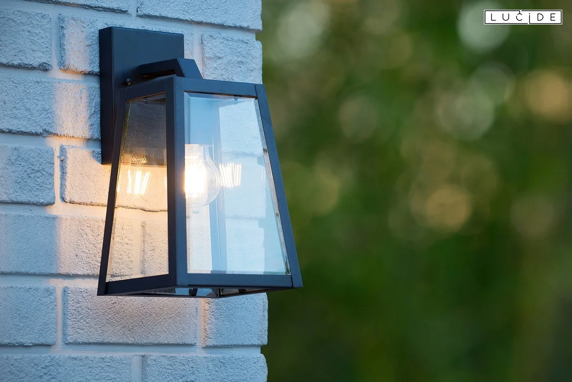 Lucide LED Outdoor Wandleuchte MATSLOT, 1xE27, IP23, 18x16,5x30,5 cm, schwarz Lucide LED Outdoor Wandleuchte MATSLOT, 1xE27, IP23, 18x16,5x30,5 cm, schwarz
