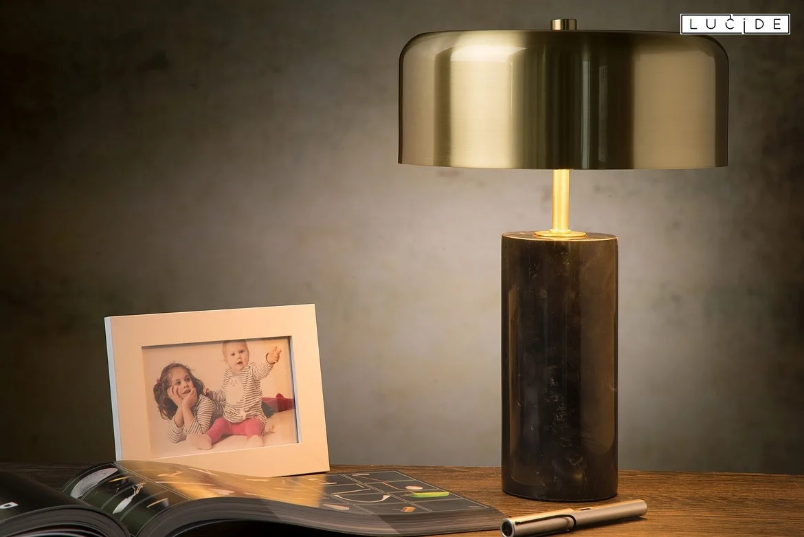 Lucide table lamp MIRASOL 3 flames G9 IP20, gold matt, brass, black dimmable Lucide table lamp MIRASOL 3 flames G9 IP20, gold matt, brass, black dimmable