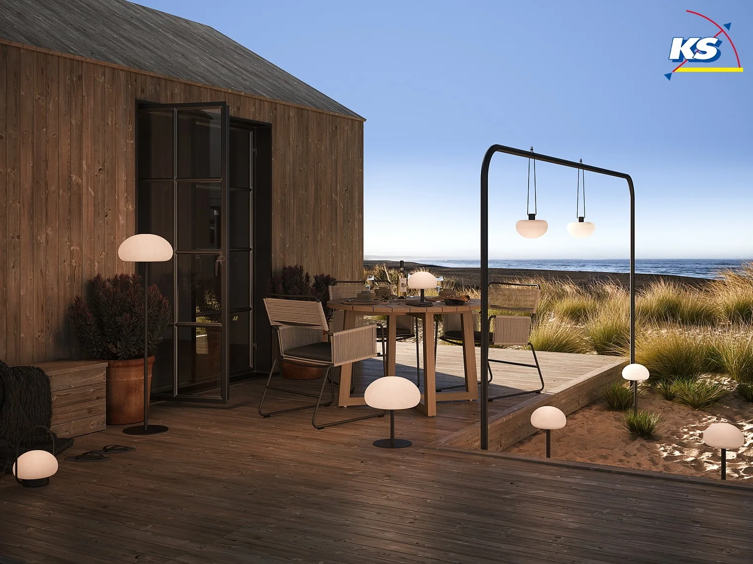 Nordlux Mobile Outdoor LED Akku-Stehleuchte SPONGE, IP65, 6.8W 2700K 450lm, dimmbar, schwarz/weiß Nordlux Mobile Outdoor LED Akku-Stehleuchte SPONGE, IP65, 6.8W 2700K 450lm, dimmbar, schwarz/weiß