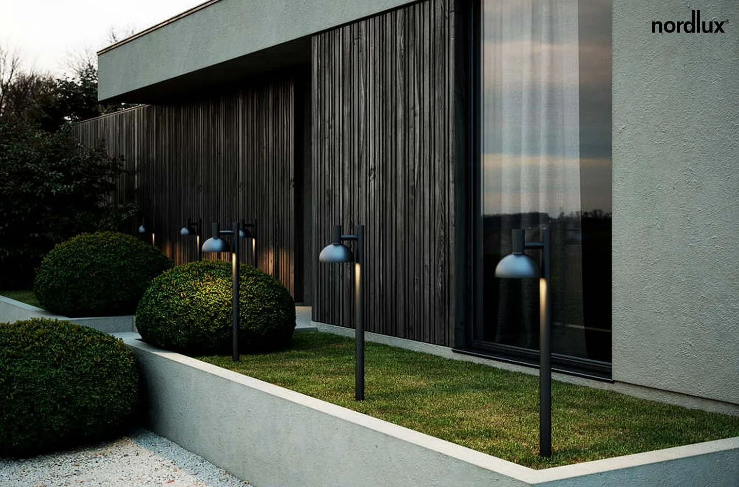 Nordlux Outdoor Floor lamp ARKI 100, E27, IP54, black Nordlux Outdoor Floor lamp ARKI 100, E27, IP54, black