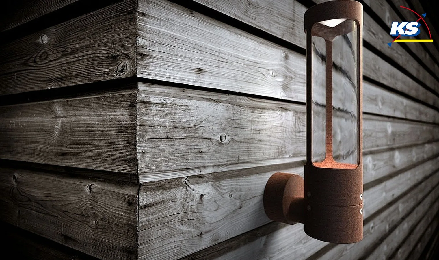 Nordlux Nordlux Wall luminaire HELIX Outdoor luminaire, GU10, IP44, corten Nordlux Nordlux Wall luminaire HELIX Outdoor luminaire, GU10, IP44, corten