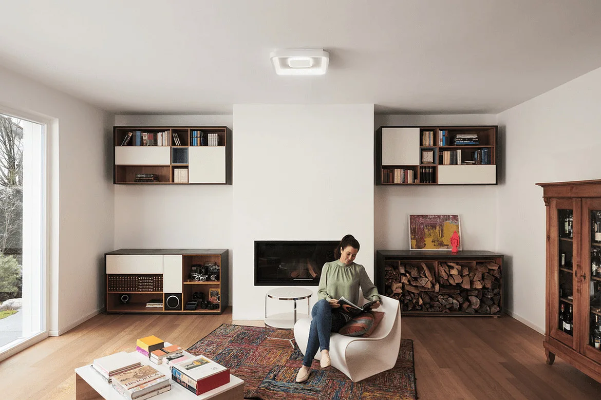 Ledvance LED Deckenleuchte SMART+ WIFI ORBIS STELLA, Up/Down (getrennt regelbar), 48.5 x 48.5cm, 32W RGB + 3000-6500K 1800lm 110° Ledvance LED Deckenleuchte SMART+ WIFI ORBIS STELLA, Up/Down (getrennt regelbar), 48.5 x 48.5cm, 32W RGB + 3000-6500K 1800lm 110°