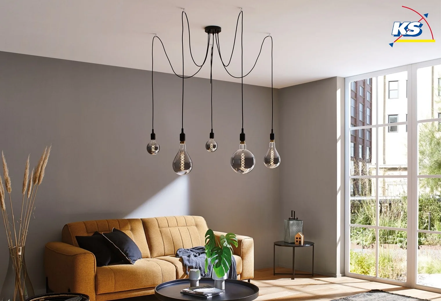 Paulmann Pendelleuchte NEORDIC KETIL, 5-flammig, 5x E27 max. 20W, individuell, schwarz Paulmann Pendelleuchte NEORDIC KETIL, 5-flammig, 5x E27 max. 20W, individuell, schwarz