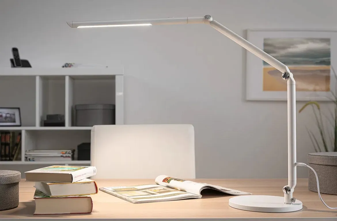 Paulmann desk lamp FLEXBAR CCT Switch, adjustable, with touch dimmer IP20, white dimmable Paulmann desk lamp FLEXBAR CCT Switch, adjustable, with touch dimmer IP20, white dimmable