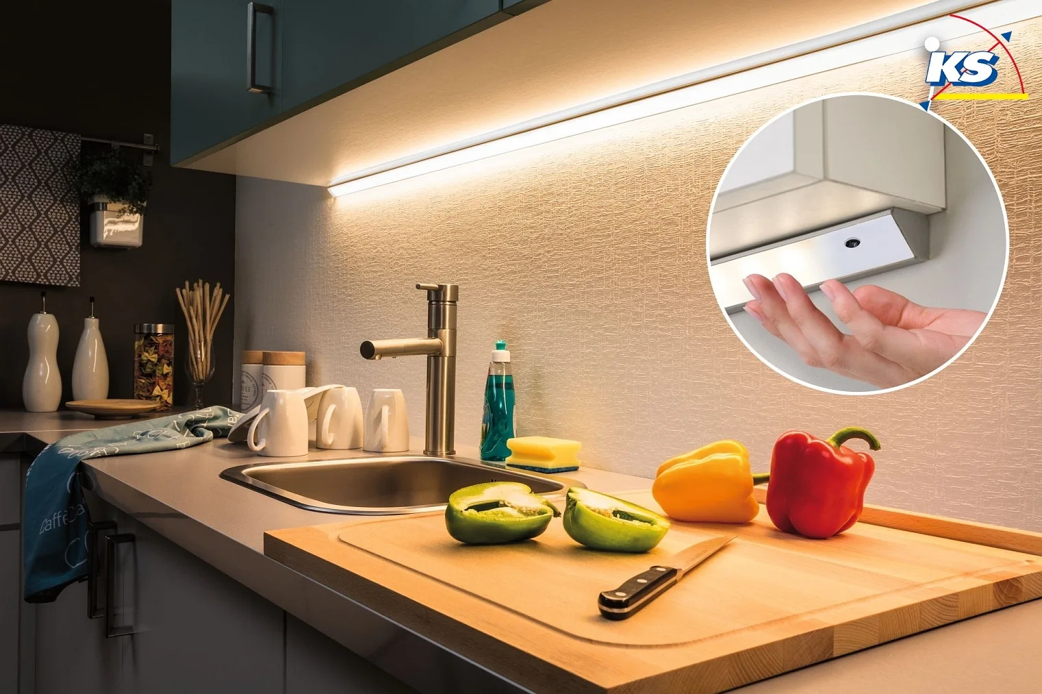 Paulmann MaxLED Profil-Näherungssensor Touchless Dimm/Switch, 24V DC, max. 144W, Weiß Paulmann MaxLED Profil-Näherungssensor Touchless Dimm/Switch, 24V DC, max. 144W, Weiß