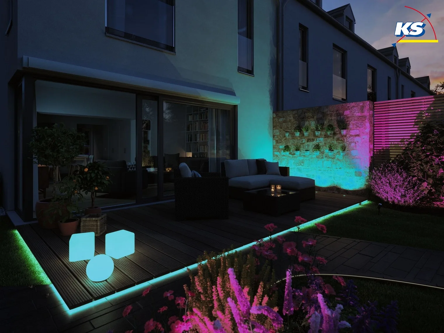 Paulmann PLUG & SHINE ZigBee LED Bodeneinbauleuchte, IP65, 24V, 3.6W RGB/W 350lm 93°, dimmbar Paulmann PLUG & SHINE ZigBee LED Bodeneinbauleuchte, IP65, 24V, 3.6W RGB/W 350lm 93°, dimmbar