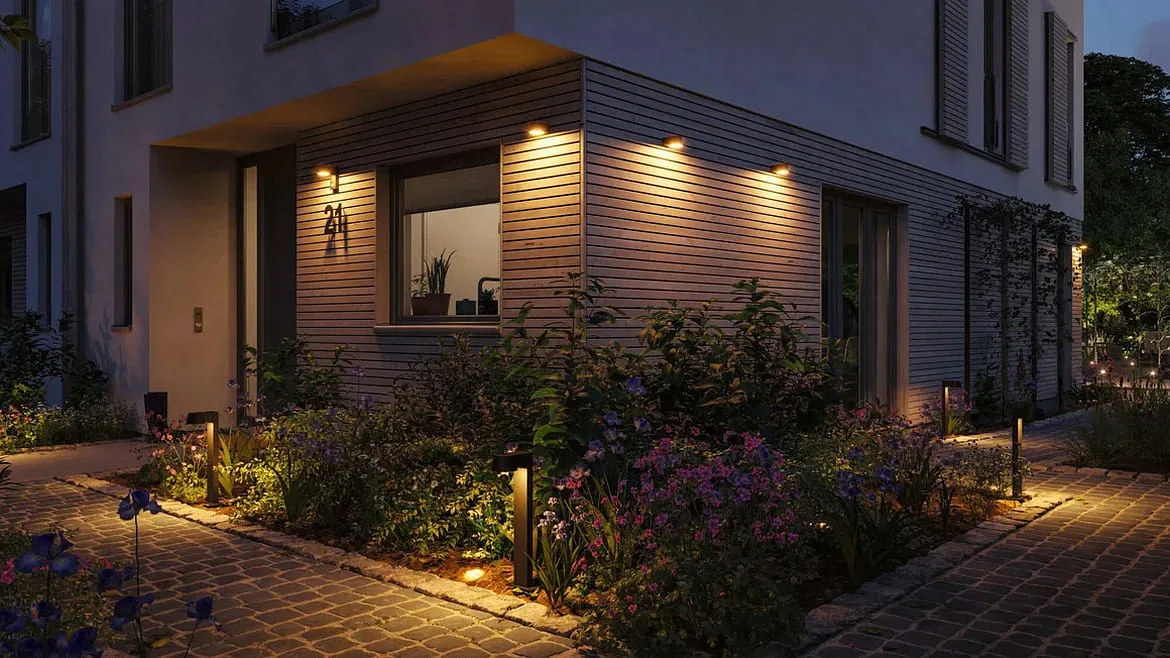 Paulmann LED Außenwandleuchte CAPEA, IP44, 6W 2200K 550lm 98°, schaltbar, Alumnium, anthrazit / klar Paulmann LED Außenwandleuchte CAPEA, IP44, 6W 2200K 550lm 98°, schaltbar, Alumnium, anthrazit / klar