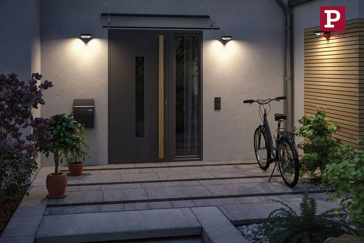 Paulmann LED Outdoor Solar-Wandleuchte BOROLA PIR, 4,5W, 3000K, 220lm, IP44, mit Lichtsensor, anthrazit Paulmann LED Outdoor Solar-Wandleuchte BOROLA PIR, 4,5W, 3000K, 220lm, IP44, mit Lichtsensor, anthrazit