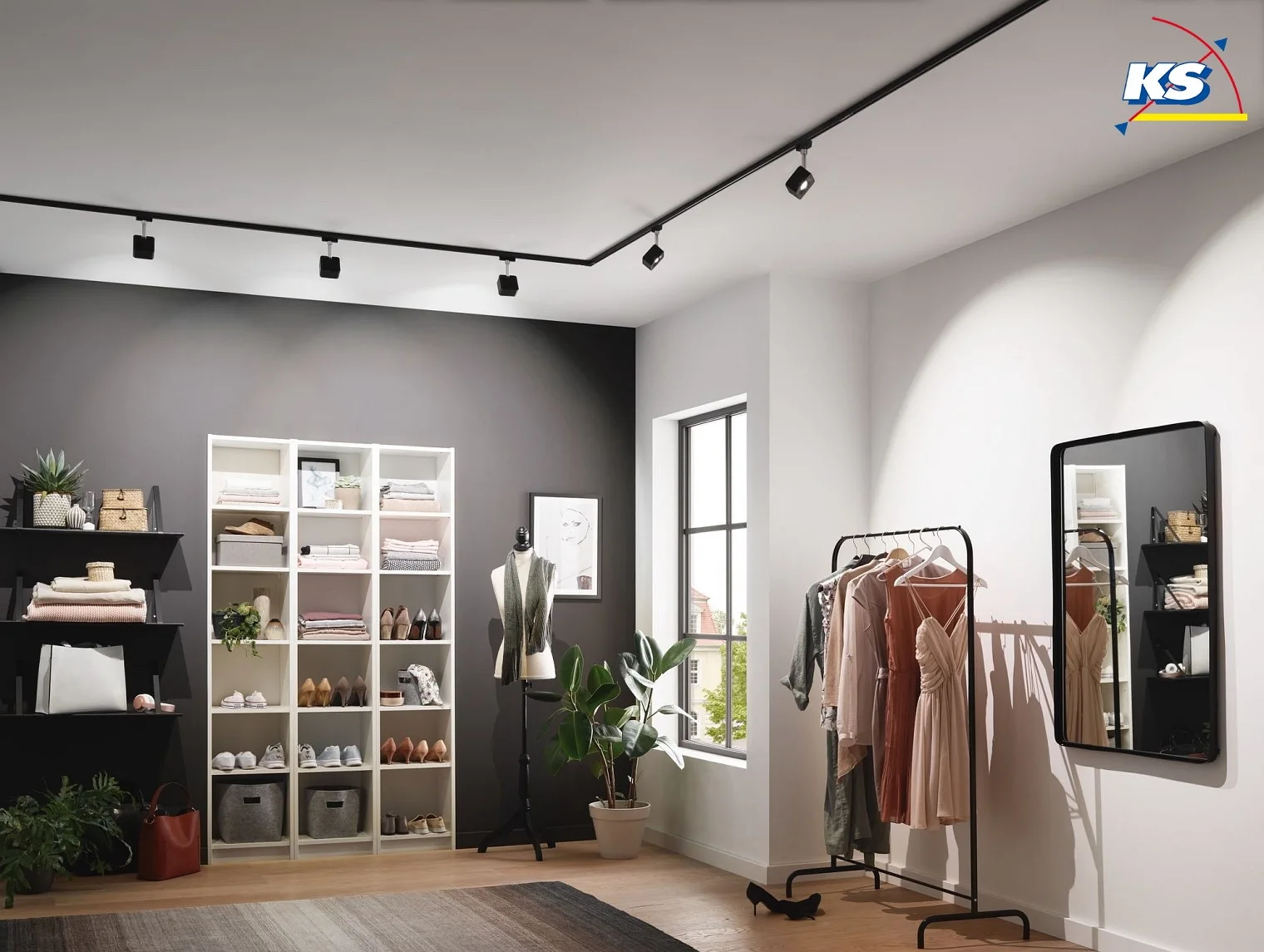 Paulmann 1-Phasen LED Schienenspot URAIL TUBO, 230V, 4.5W 3000K 160lm, dreh- und neigbar, Schwarz matt Paulmann 1-Phasen LED Schienenspot URAIL TUBO, 230V, 4.5W 3000K 160lm, dreh- und neigbar, Schwarz matt