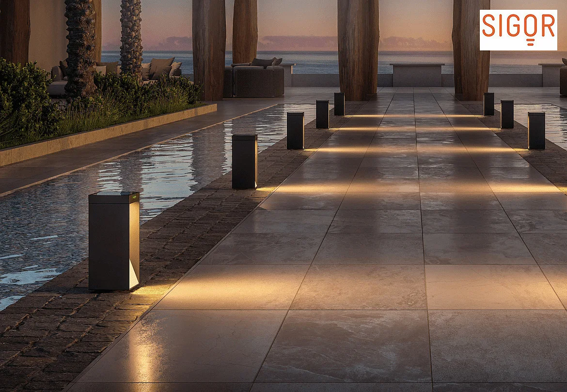 SIGOR LED Akku-Solar-Stehleuchte KLEWE MILIO SIDE, IP65, mit Sensor, 1-seitig, 2.2W 3000K 117lm 120°, 3-step dimmbar, graphitgrau SIGOR LED Akku-Solar-Stehleuchte KLEWE MILIO SIDE, IP65, mit Sensor, 1-seitig, 2.2W 3000K 117lm 120°, 3-step dimmbar, graphitgrau