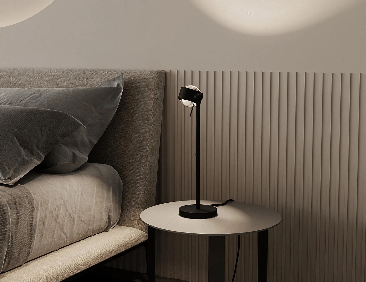 Top Light LED Tischleuchte PUK! PRO 80 SIDE TABLE/BE, IP20, Up/Down, 20W 2700K 2000lm, CRi>95, 360° drehbar, Touch-Dimmer, schwarz matt Top Light LED Tischleuchte PUK! PRO 80 SIDE TABLE/BE, IP20, Up/Down, 20W 2700K 2000lm, CRi>95, 360° drehbar, Touch-Dimmer, schwarz matt