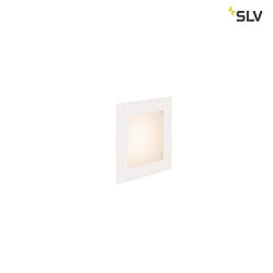 Premium LED Wall recessed luminaire FRAME BASIC HV, 3.1W 2700K 140lm, white