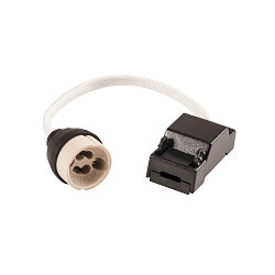 GU10 Fassung mit Anschlussbox und Schnellkleme - QUICK CONNECTOR GU10 - Keramikfasung