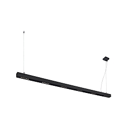 Premium LED Pendant luminaire Q-LINE PD, 200cm, for BAP, 85W, TRIAC dimmable, black, 4000K 4600lm