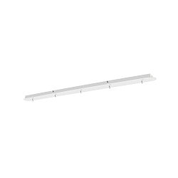FITU Canopy for FITU PD Pendant luminaires, F�NFFACH, LANG, max. 16A, black