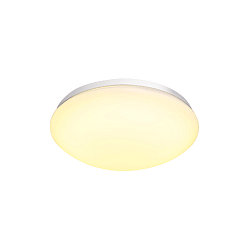 LED Outdoor Wall and Ceiling luminaire LIPSY 30 Dome, IP44, 3000/4000K, � 30cm, 15W, white