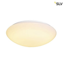 LED Outdoor Wall and Ceiling luminaire LIPSY 50 Dome, IP44, 3000/4000K,  40cm, 21W, white