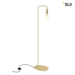 Floor lamp FITU FL, E27, with switch, soft gold